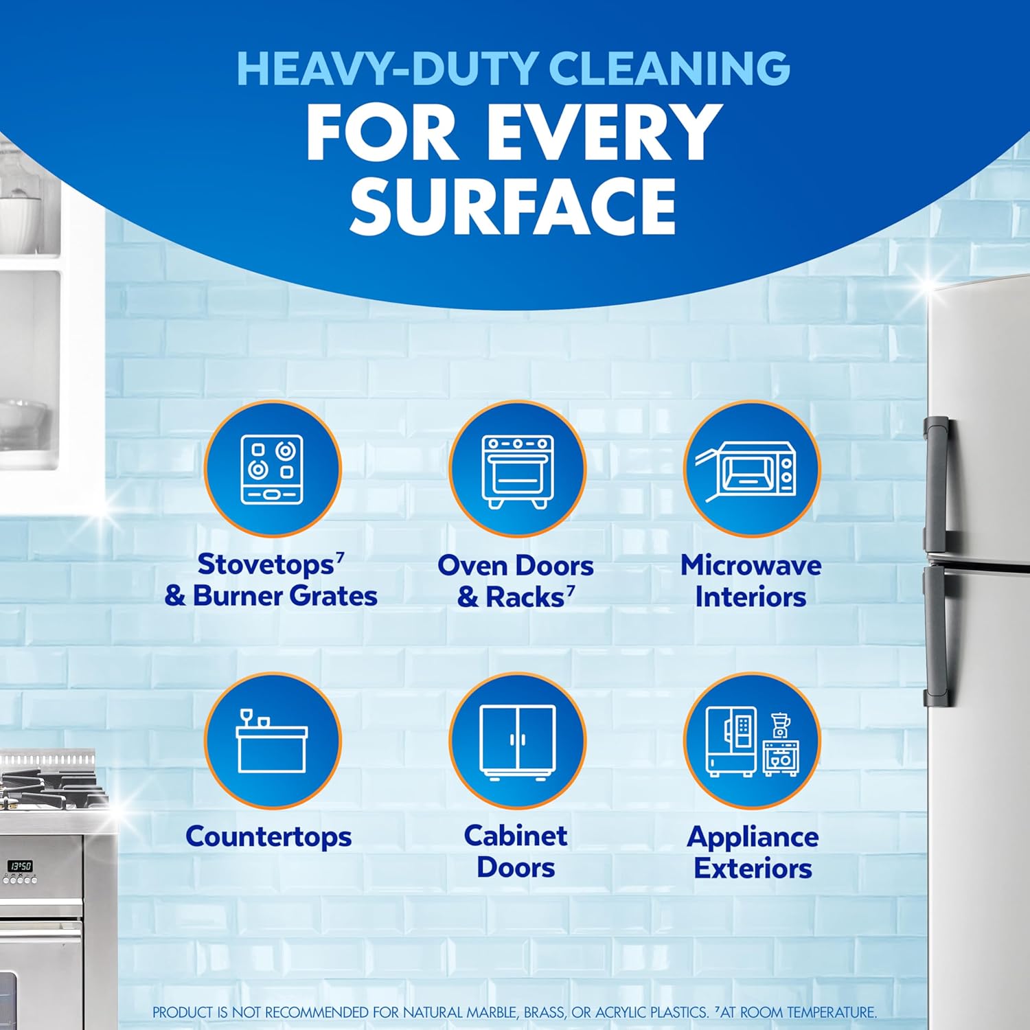 Lysol Pro Kitchen Spray Cleaner and Degreaser, Antibacterial All Purpose Cleaning Spray for Kitchens, Countertops, Ovens, and Appliances, Citrus Scent, 22oz - Image 7