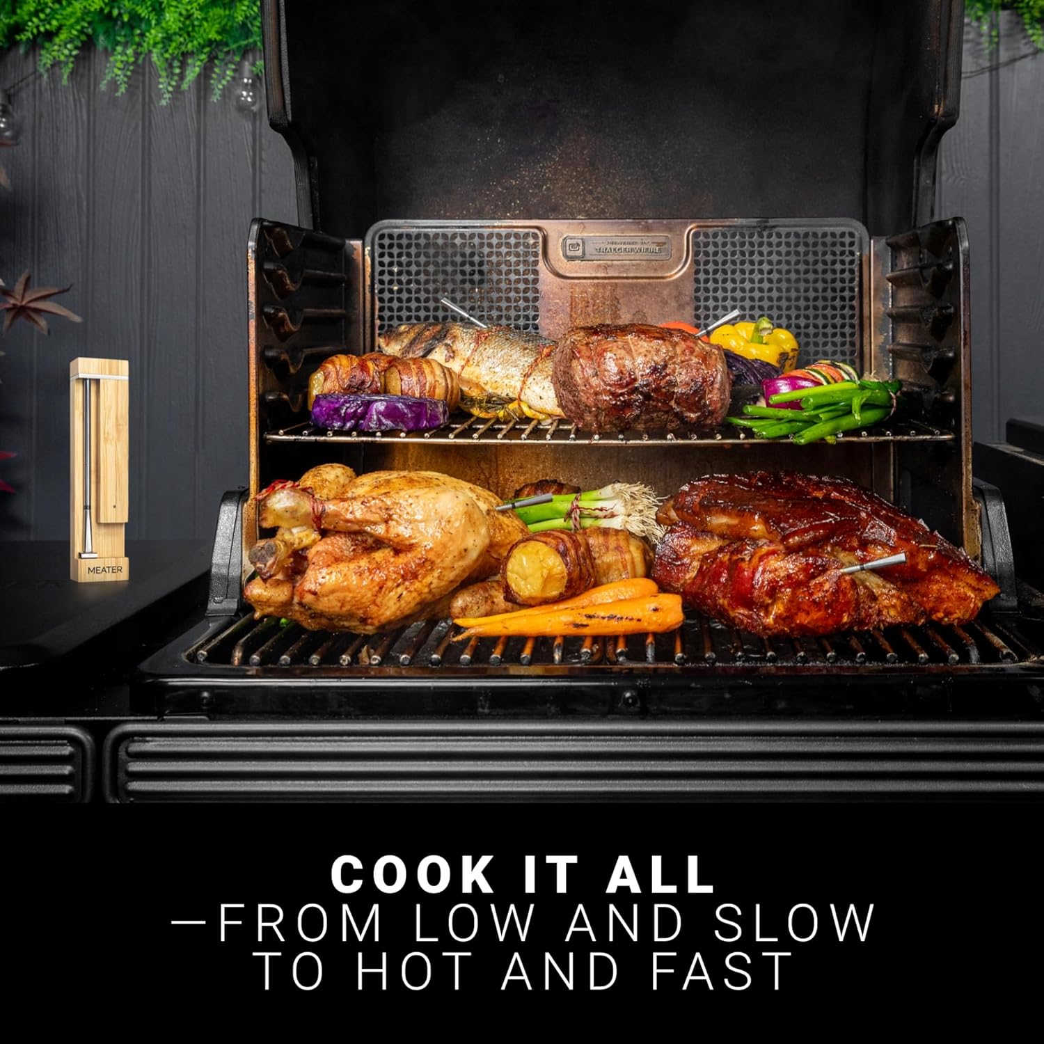 MEATER Pro: Smart Bluetooth Wireless Meat Thermometer Digital | 1000°F Heat Resistance | Long Range | Certified Accuracy | BBQ, Oven, Grill, Smoker, Air Fryer, Deep Fryer - Image 5