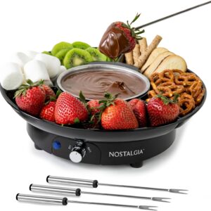 Nostalgia Electric Fondue Party Set...