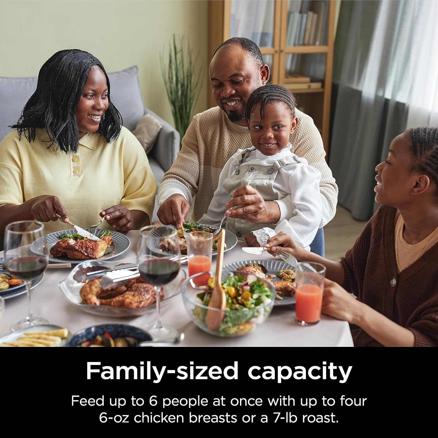 Ninja MC1101 Foodi Everyday Possible Cooker Pro, 8-in-1 Versatility, One-Pot Faster Cooking Replaces 10 Tools, Family-Sized Capacity with Adjustable Temp Control, 6.5 quarts, Midnight Blue - Image 6