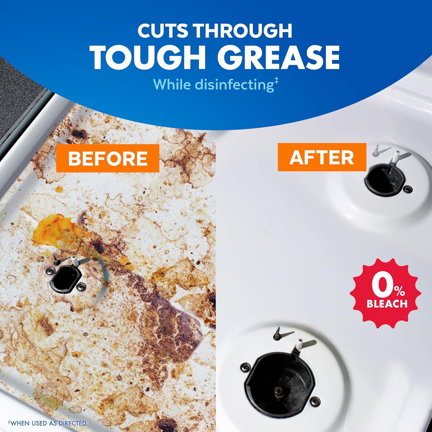 Lysol Pro Kitchen Spray Cleaner and Degreaser, Antibacterial All Purpose Cleaning Spray for Kitchens, Countertops, Ovens, and Appliances, Citrus Scent, 22oz - Image 4