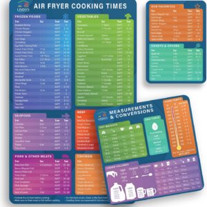 Air Fryer Cheat Sheet Magnets ̵...